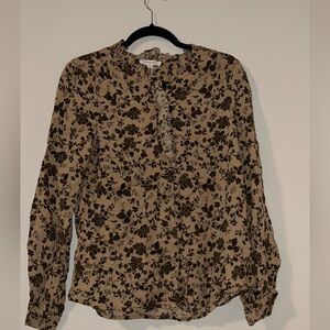 Beachlunchlounge Floral Blouse; Size: Small